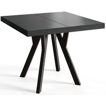 alpimeble Rico 120-220 x 77 x 120 cm schwarz