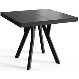 alpimeble Rico 120-220 x 77 x 120 cm schwarz