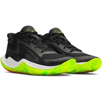 Under Armour Jet '25 Basketballschuhe 002 - black/black/metallic black 43