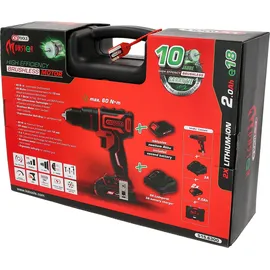 KS Tools eMONSTER Akku-Schlagbohrschrauber inkl. 2 x 2,0 Ah + Ladegerät