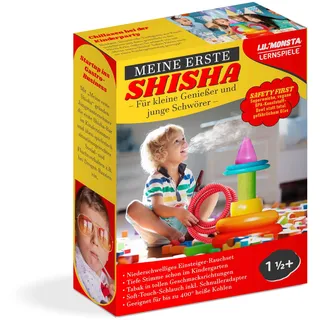 PimpMyPresent Meine erste Shisha, die lustige Scherz-Geschenkverpackung, Prank-Box für Dein richtiges Geschenk. Jetzt mit Automatik-Boden.