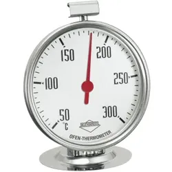 Küchenprofi Backofenthermometer, Temperaturmesser für perfekte Ergebnisse, zum Hängen und Stellen, Durchmesser: 7,5 cm