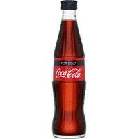Coca Cola Zero Glas 20x0,40 L Flasche