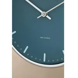 Arne Jacobsen Clocks City Hall Wanduhr 29 cm 29 blau