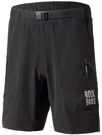 YDDK015 shorts with belt size L - black