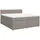 vidaXL Boxspringbett 180 x 200 cm Taupe