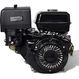 vidaXL Benzinmotor mit Elektrostart 15 PS 11 kW Schwarz