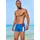 H.I.S. Badehose H.I.S Boxer Blau/Rot S