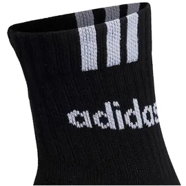 adidas Cushioned 3S Linear Sneakersocken 12er Pack Schwarz 37-39