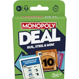Hasbro Monopoly Deal Kartenspiel niederländische Version