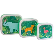 Sass & Belle Jungle Friends Lunchboxen, 3er-Set