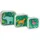 Sass & Belle Jungle Friends Lunchboxen, 3er-Set