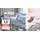 raumhirsch furniture Kinderbett Rennwagen 80 x 180 cm Holzwerkstoff blau