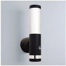 max K O M F O R T Aussenleuchte 232A2-A21-800LED-SET schwarz (Wandleuchte mit Sensor)