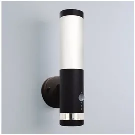 max K O M F O R T Aussenleuchte 232A2-A21-800LED-SET schwarz (Wandleuchte mit Sensor)