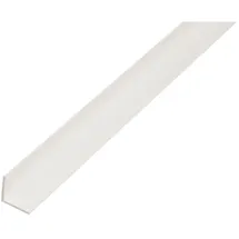 GAH Alberts Alberts Winkelprof. gleichsch., ungelocht L1000x B15x H15x S1, 2mm Kunststoff weiß