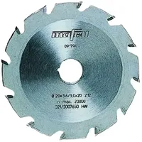 Mafell Nutenfräsblatt, ellipsenförmig, Hartmetall, 120 x 4,2 x 20