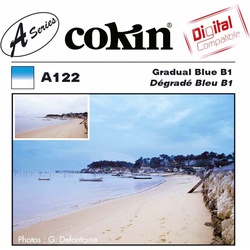 Cokin Filter A122 Verlauf 1 (67 mm), Objektivfilter, Blau