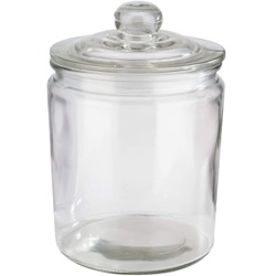 APS CLASSIC Glasdose mit Deckel, Aufbewahrungsglas inkl. Glasdeckel mit Dichtung, Maße (Ø x H): 14 x 21,5 cm, 2 Liter