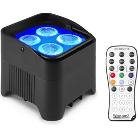 Beamz BBP94W Uplight Par 4x12W WDMX