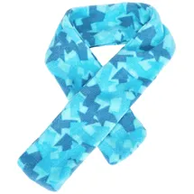 Playshoes Kinder Fleece-Steckschal Winter-Schal, Pfeile, Camouflage" Blau | Gr.: onesize