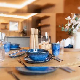 gipfelstück Kombiservice 16-tlg. blau