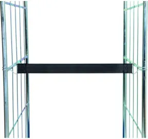 HMH Elastikspannband 50 x 520 mm schwarz 2 Drahthaken