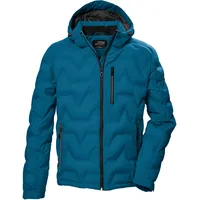 KILLTEC Herren Steppjacke mit Kapuze/Jacke ist wasserabweisend KOW 60 MN QLTD JCKT, blau, 3XL,