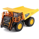 BBURAGO 18-32089 - Muldenkipper R100 Baufahrzeug gelb 1:60
