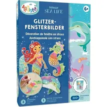 Carletto Glitzer-Fensterbilder Unterwasserwelt Kreativset