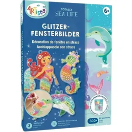 Carletto Glitzer-Fensterbilder Unterwasserwelt Kreativset