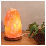 HIMALAYA SALT DREAMS Davartis Salzkristall-Tischlampe »Rock«, H18cm orange