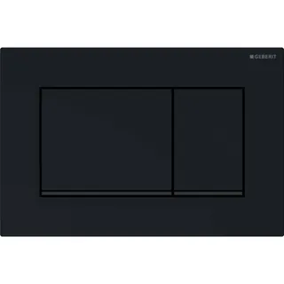 Geberit Sigma30 Betätigungsplatte für 2-Mengen-Spülung schwarz/schwarz matt 115.883.DW.1