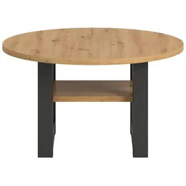 xonox.home Seattle Grau Eiche 75 x 42 x 75 cm
