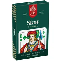 ASS Altenburger FSC Skat, Turnierbild, 4 Farben-Blatt in Faltschachtel,