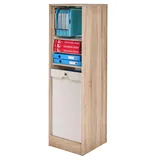 SIMMOB MATHA Aktenschrank 42 x 44 x 141 cm Weiß