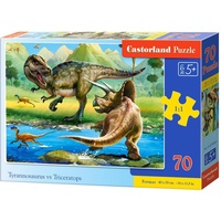 Castorland Tyrannosaurus vs Triceratops (B-070084)