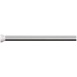 KLEINE WOLKE Federstange für Duschvorhang 125 - 220 cm / Ø 2,1 cm / chrom