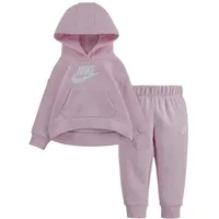 Nike Baby - Mädchen Club Fleece Set Rosa, 12