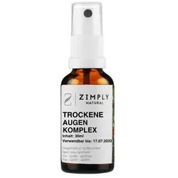 ZIMPLY NATURAL Trockene Augen Komplex 30 ml