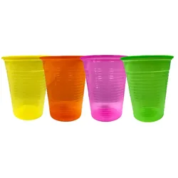 Mundspülbecher Cups 180 ml aus Kunststoff in verschiedenen Farben