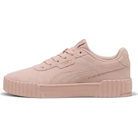 Puma Carina 3.0 Suede Sneaker Damen 02 rose quartz/gold 38