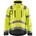 Regenjacke Unisex Gelb/Schwarz S