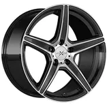 Axxion AX7 9,0 x 20 5 x 120 ET45 MB65,1 Schwarz Hochglanzpoliert