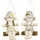 Mica decorations Kind Keramik 18 x 13 x 16 cm beige-grau