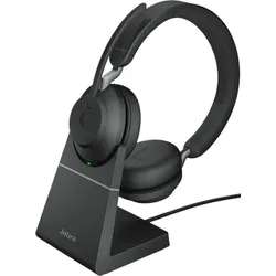 GN AUDIO Headset beidohrig JabraEvo265aUCStStBK