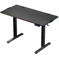 Huzaro Hero 8.2 RGB, Gaming Tisch, Schwarz