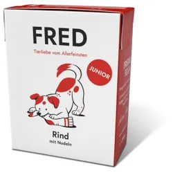 Fred & Felia FRED 10x390g JUNIOR Rind mit Nudeln