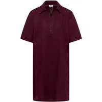 Cecil Blusenkleid Knielang Unifarben Rot 46