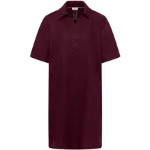 Cecil Blusenkleid Knielang Unifarben Rot 46